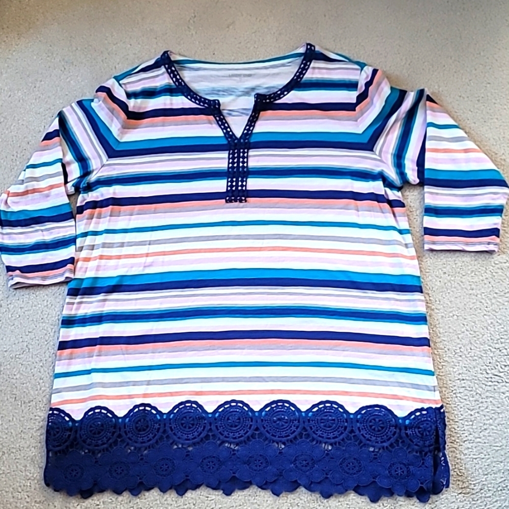 Lands End cotton blouse